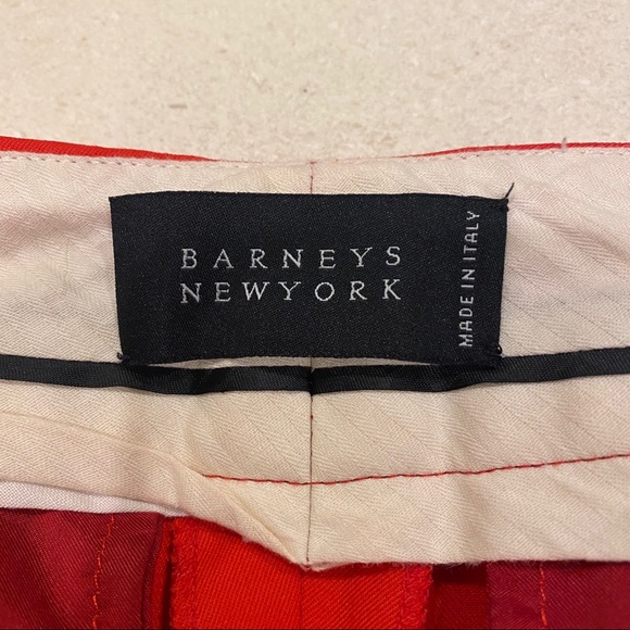 BARNEYS NEW YORK red/orange trousers - Picture 3 of 9